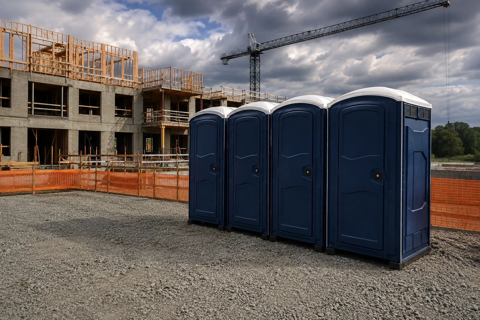 Portable restroom rental planning for Loudon, TN